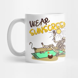 Wear Sunscreen Mug